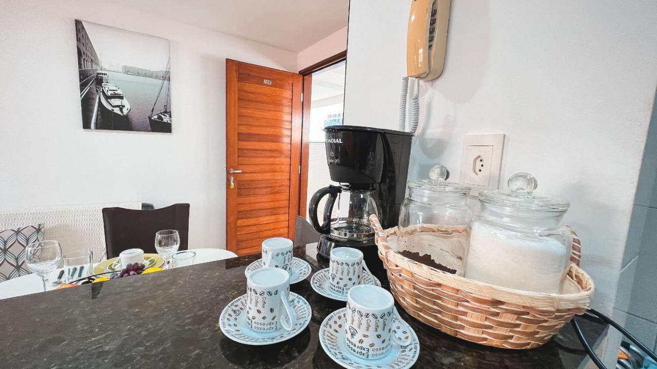 شقة João Pessoa  في Apto Veleiros Cabo Branco Beira-Mar Pet Friendly Genius Flats المظهر الخارجي الصورة